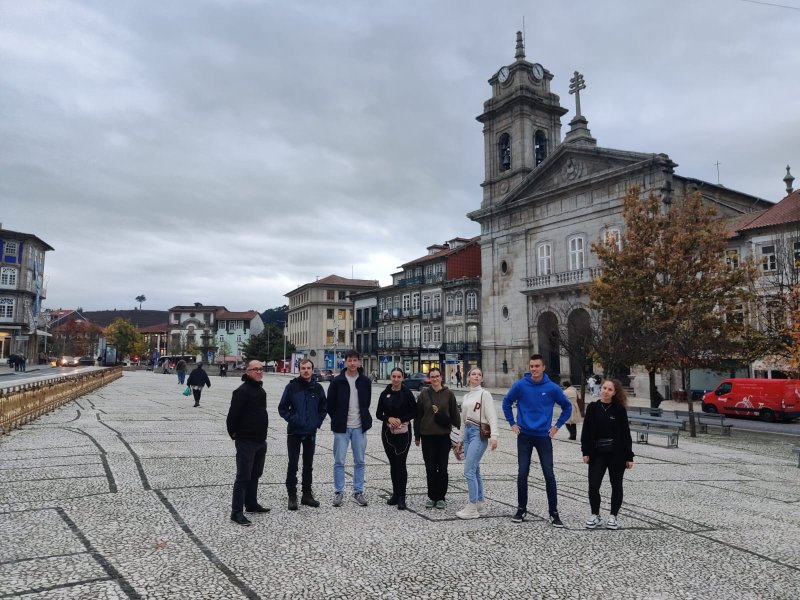 Harmadéves tájépítészeink a portugáliai Le Notre tanulmányúton