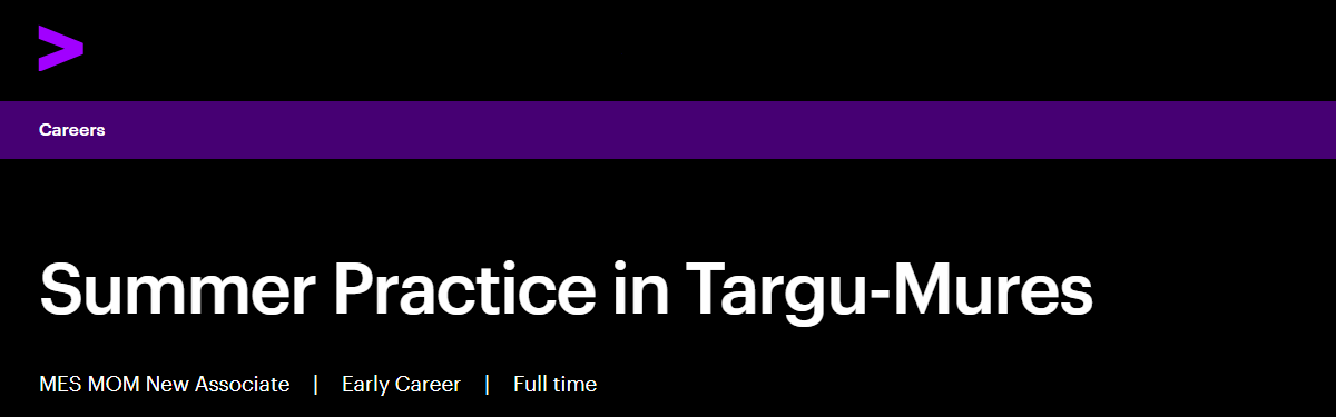 From Tools to Teammates: Accenture Summer Practice 2026