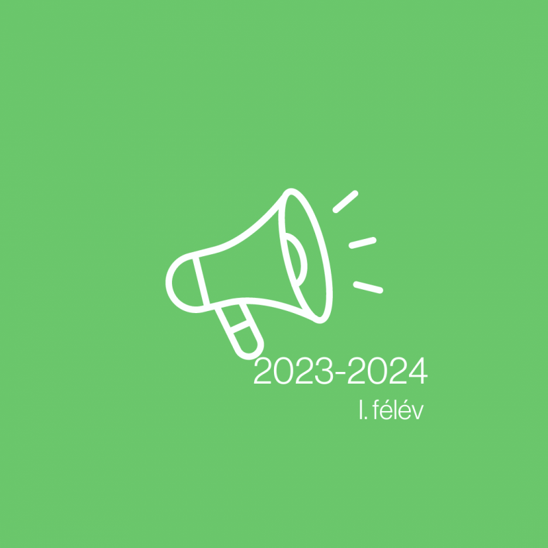 Óraadói állások a 2023/2024-es tanév I. félévére
