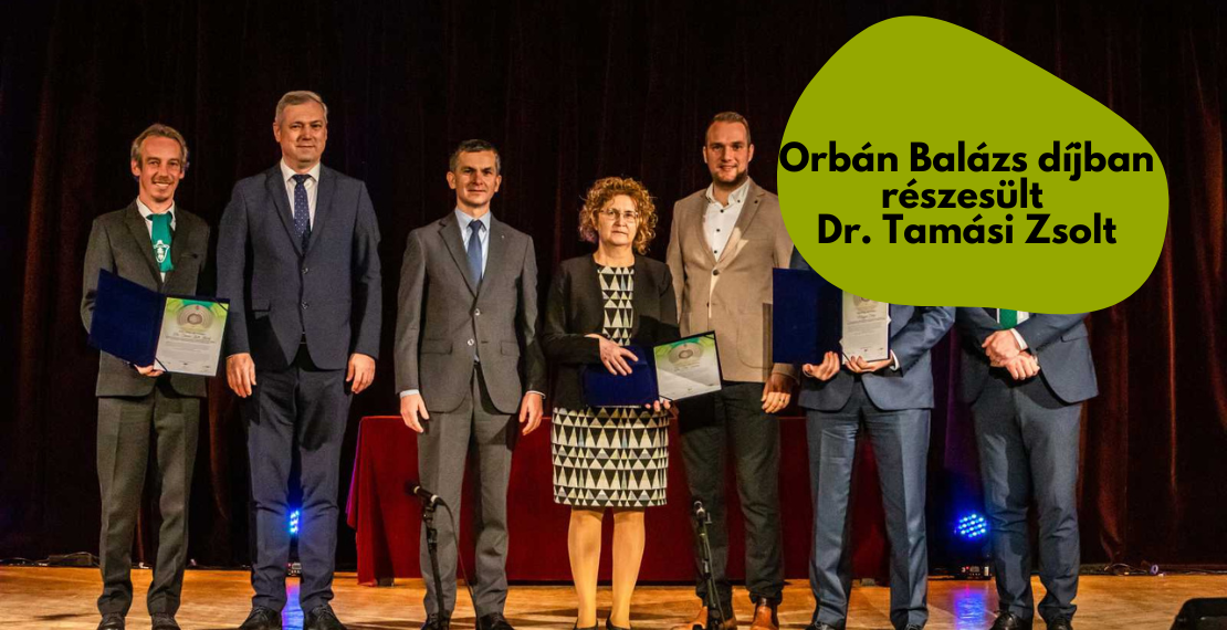 Orbán Balázs díjban részesült karunk oktatója