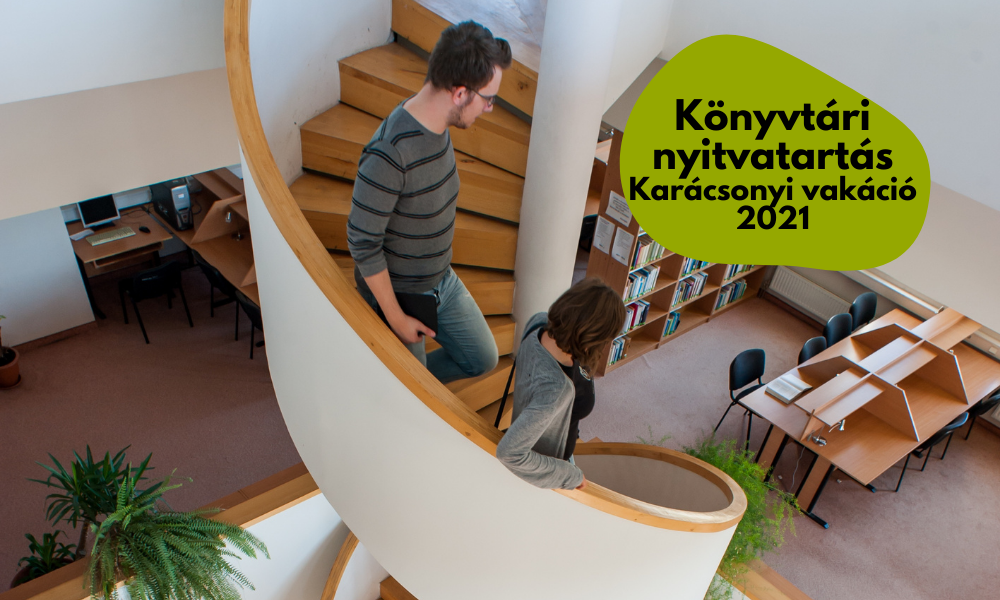 Könyvtári nyitvatartás a karácsonyi vakációban 2021