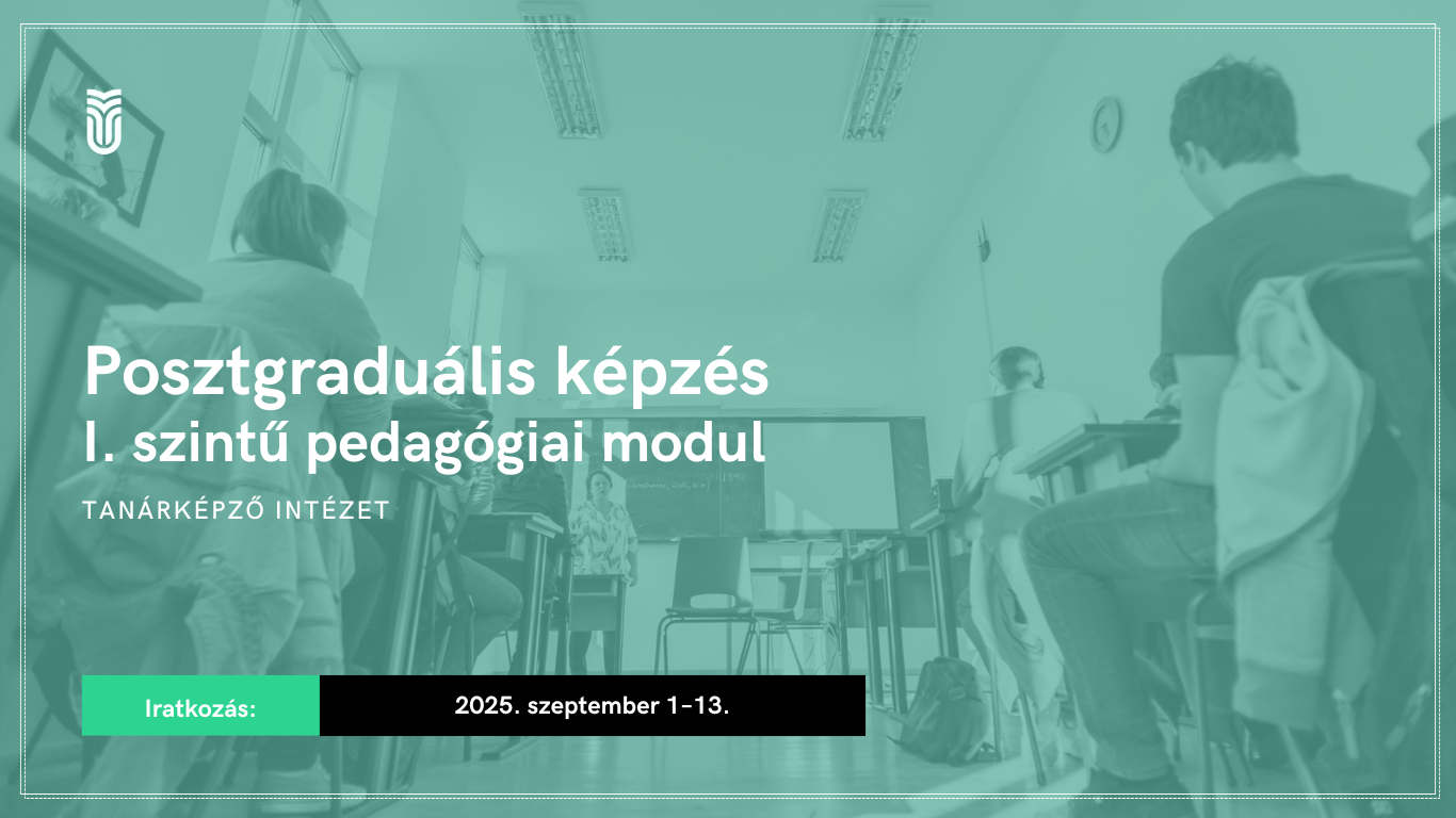I. szintű pedagógia modul, posztgraduális képzés – felvételit hirdet a Sapientia EMTE Tanárképző Intézete
