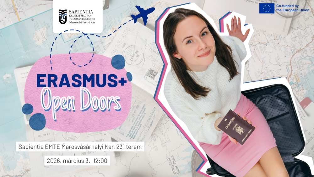 Erasmus+ Open Doors tájékoztató és beszélgetés 2026