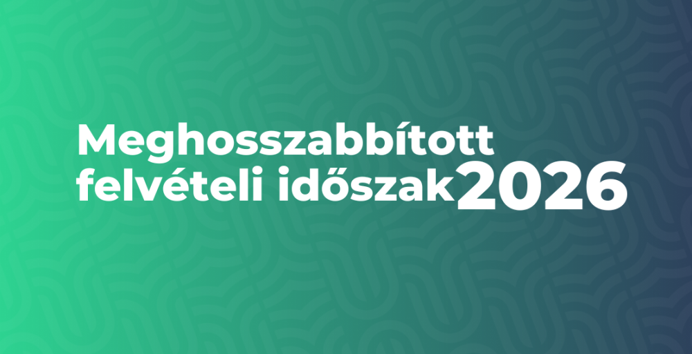 Meghosszabbított felvételi időszak