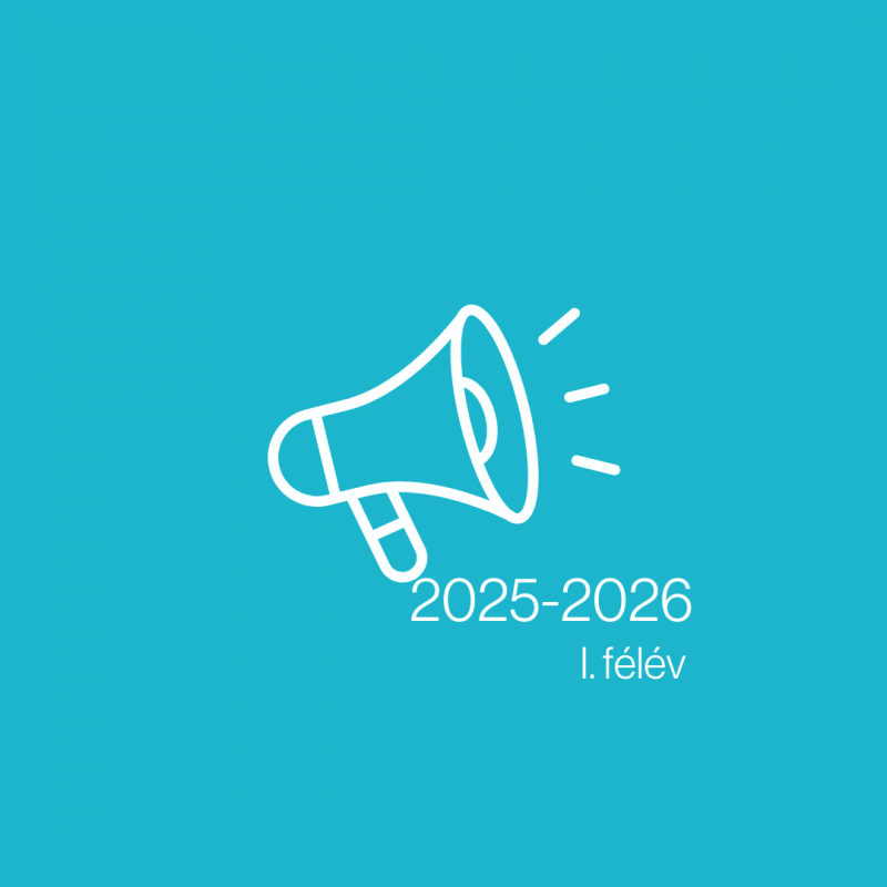Óraadói állások a 2025/2026-os tanév I. félévére