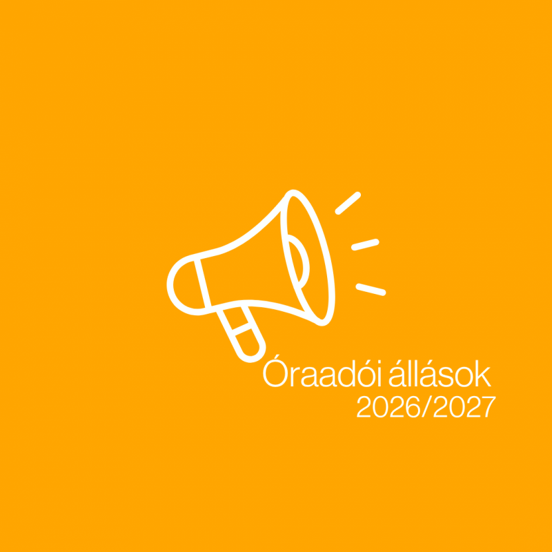 Óraadói állások 2026/2027