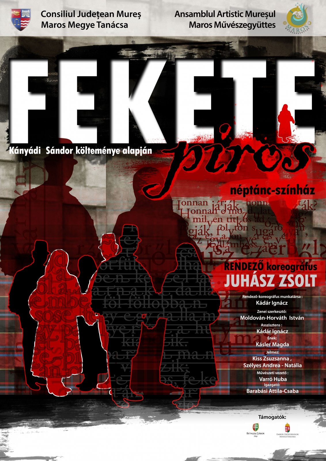 Fekete-piros kedvezményes előadás Sapientiásoknak