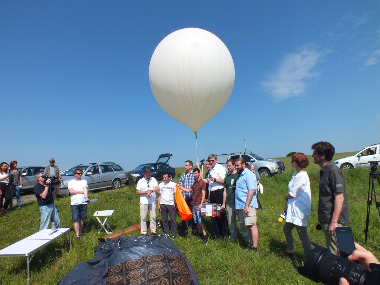 Sapientiás közreműködés az első erdélyi meteorológiai ballon felbocsátásánál