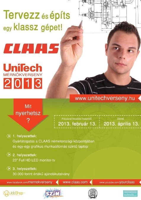 III. helyezés a CLASS Unitech Mérnökversenyen