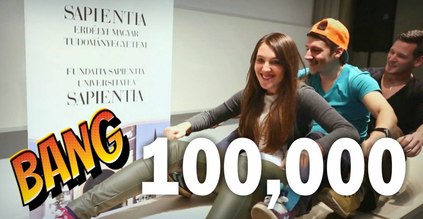 100.000 fölött a Happy Sapientia videó