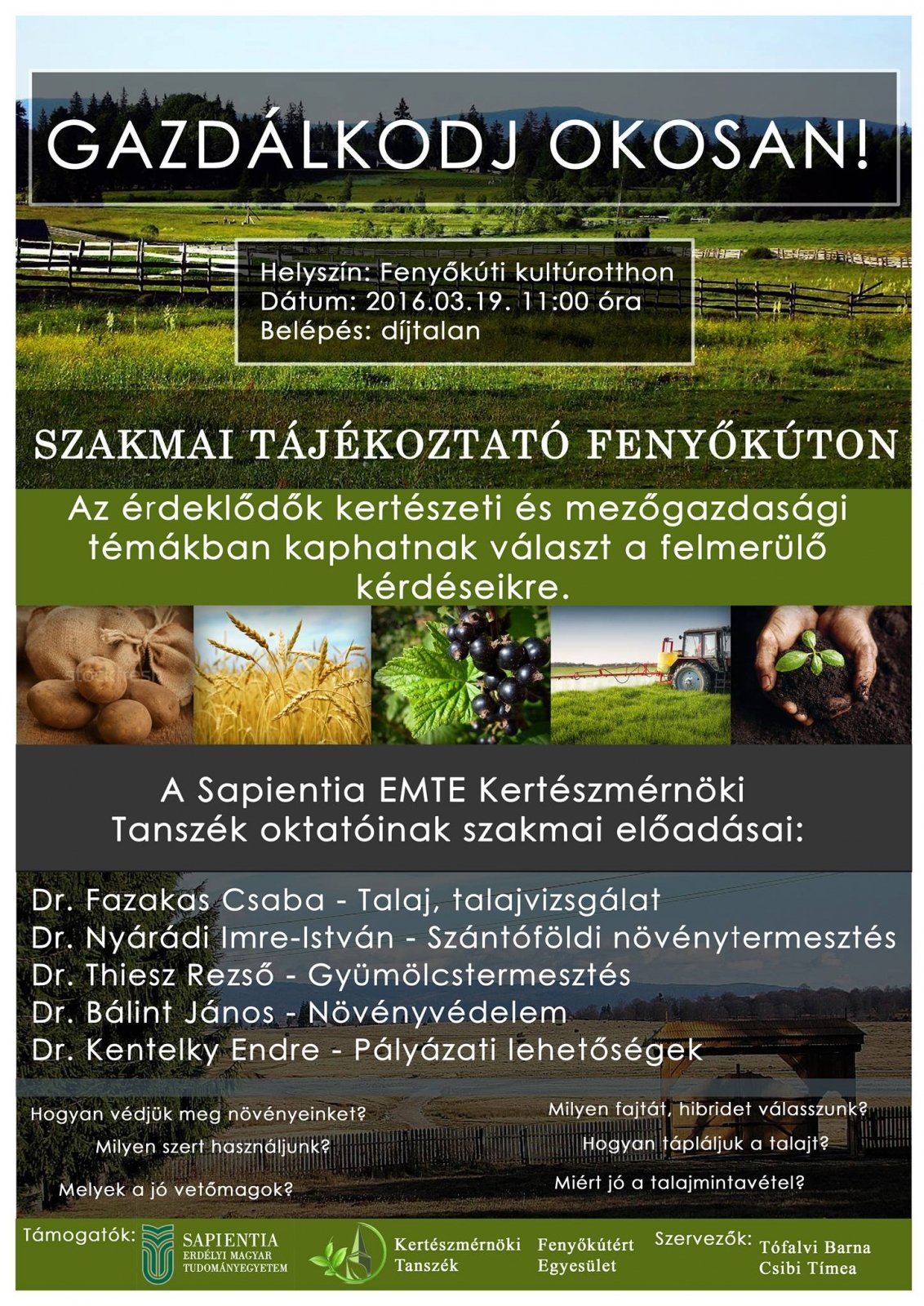 Gazdálkodj okosan