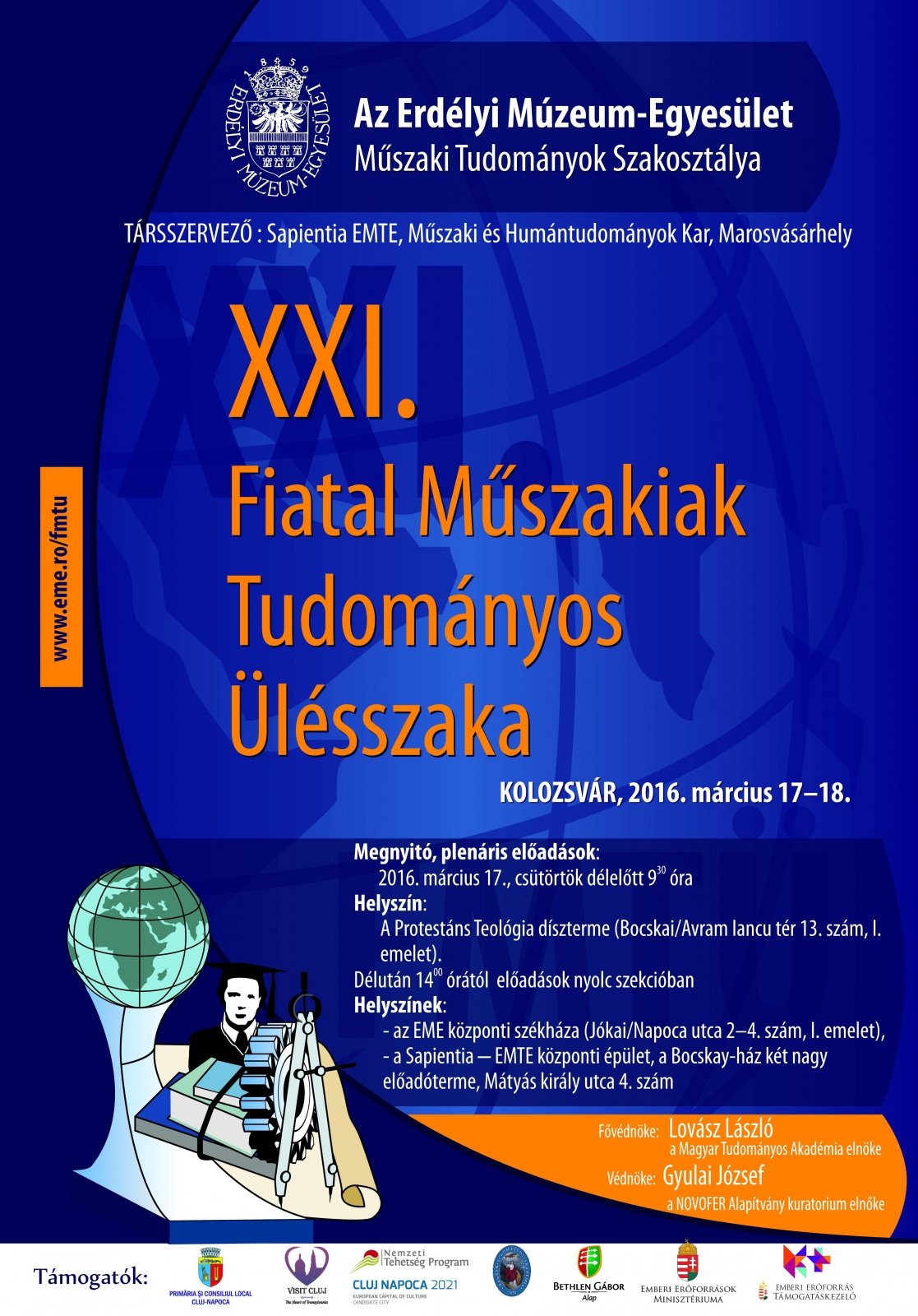 XXI. FIATAL MŰSZAKIAK TUDOMÁNYOS ÜLÉSSZAKA 2016