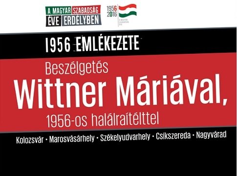 Wittner Mária Erdélyi előadókörútja