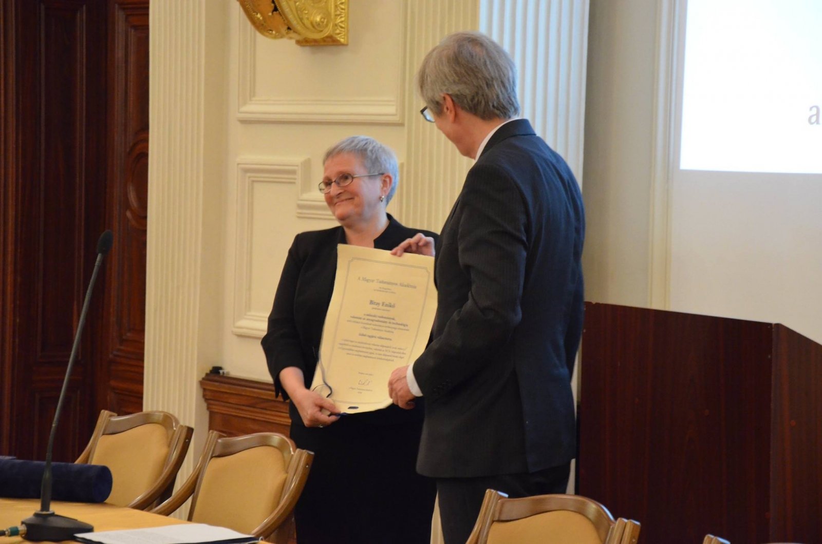 Megtartotta székfoglaló akadémiai előadását dr. Bitay Enikő, a Sapientia EMTE docense