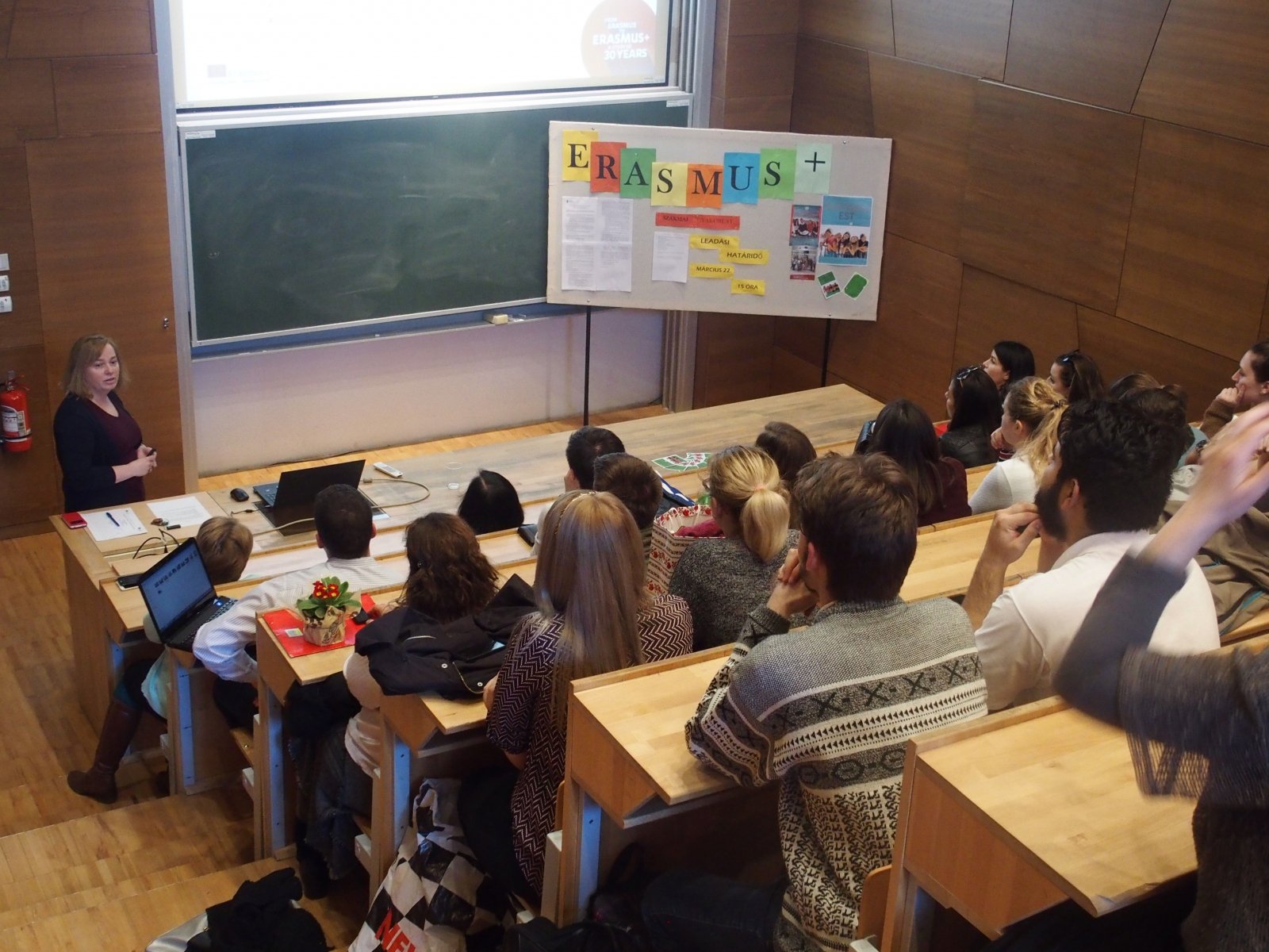 Erasmus+ tájékoztató est