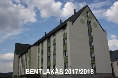 Pályázati eredmények – Bentlakás 2017/2018