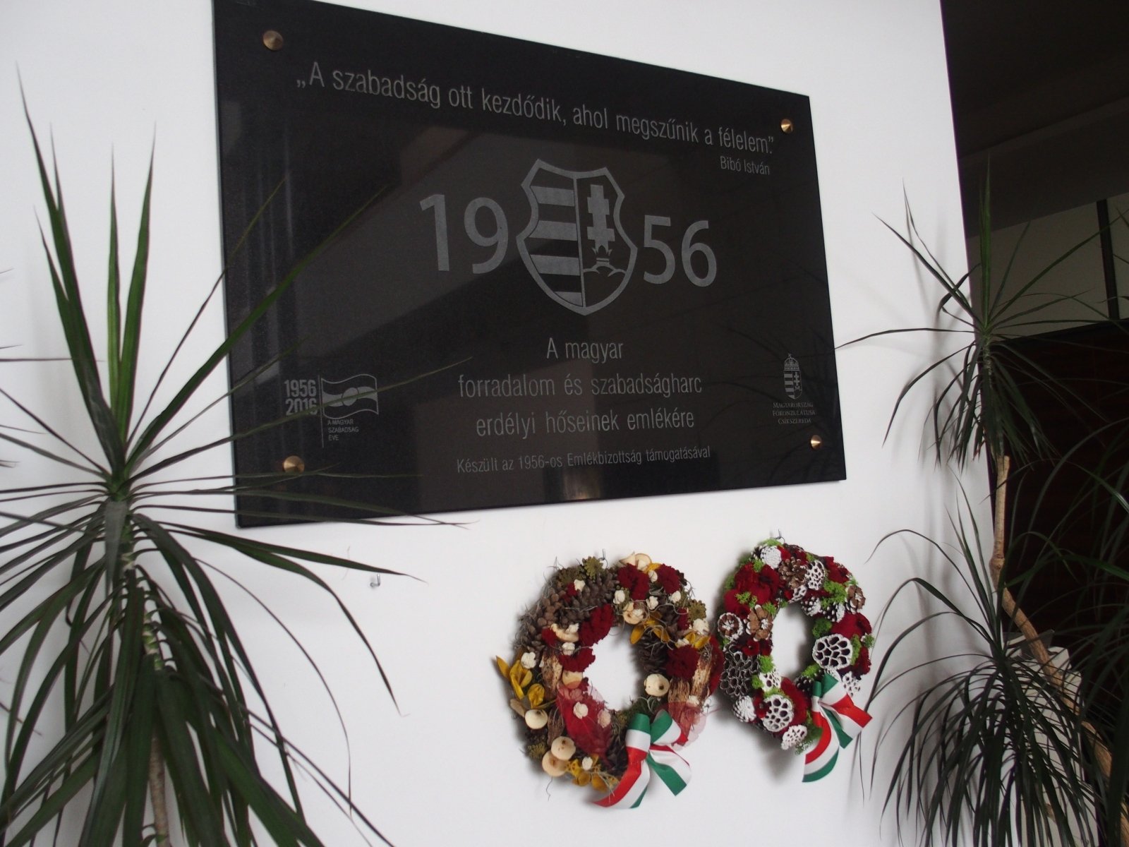 Megemlékezés az 1956-os forradalom és szabadságharc évfordulója alkalmából