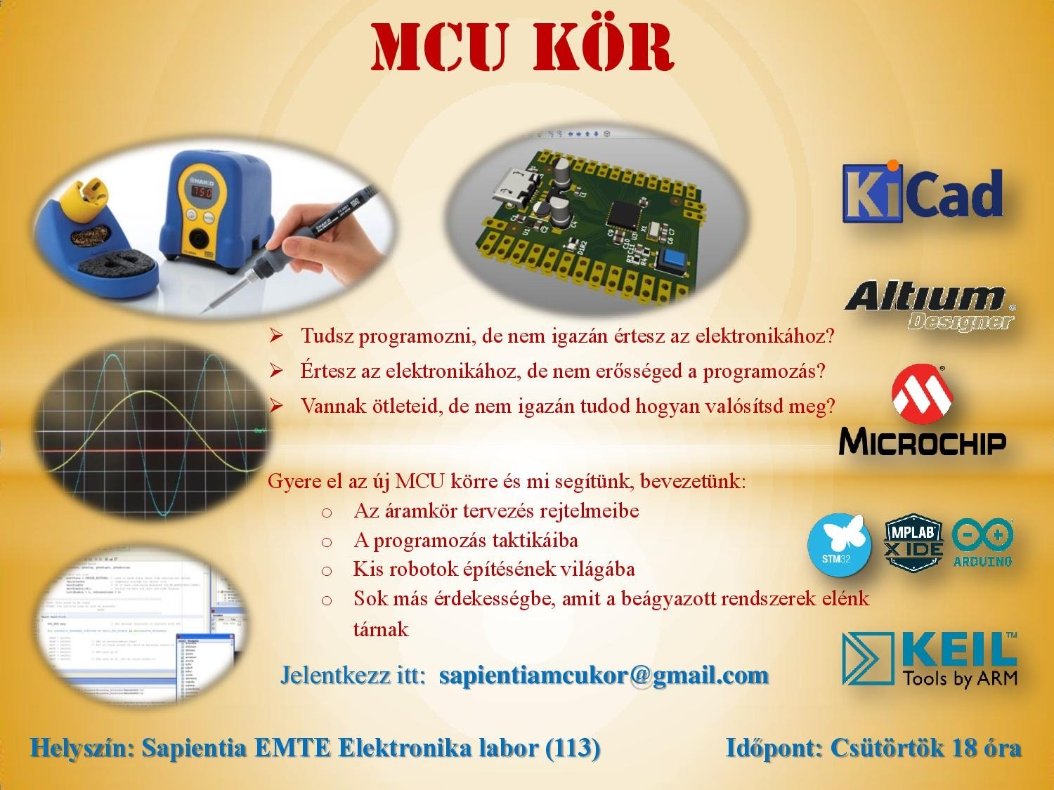 MCU kör az Egyetem öregdiákjainak a közreműködésével!