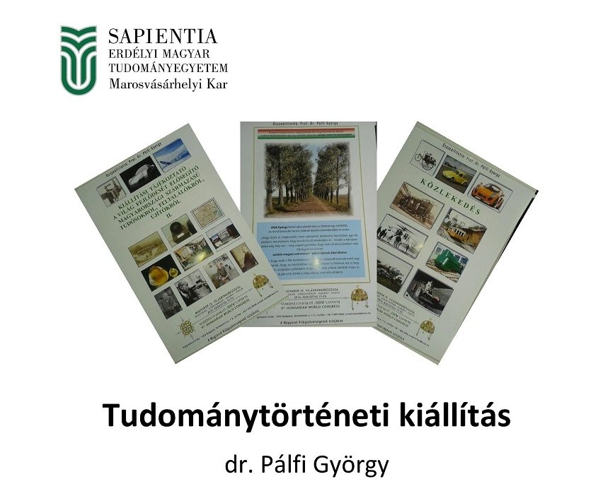 Tudománytörténeti kiállítás megnyitó