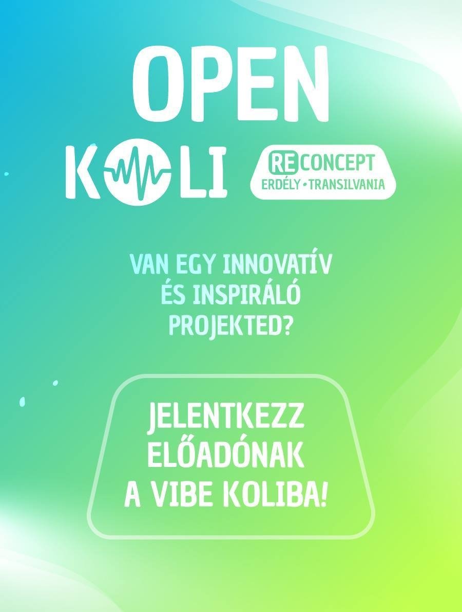 Jelentkezz előadónak a Vibe Koliba!