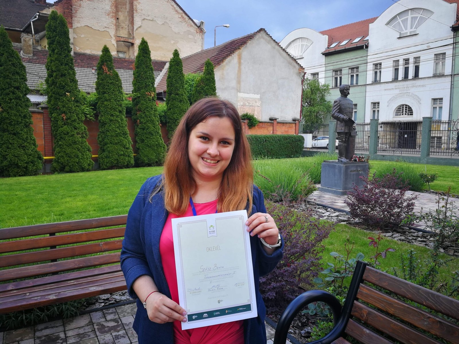 Közegészségügy szakos hallgatónk sikere a PTDK Társadalomtudomány szekciójában
