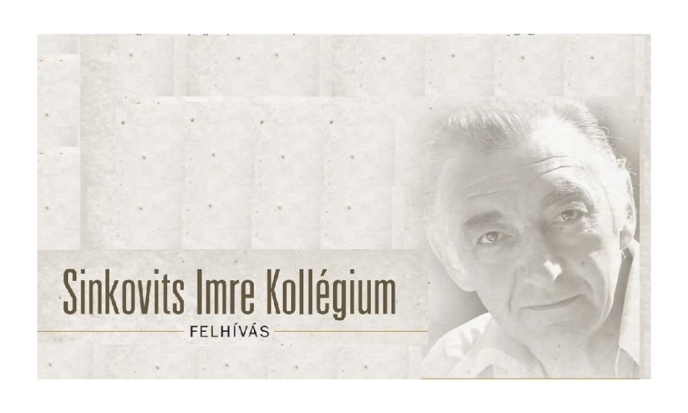 Felhívás - Sinkovits Imre Kollégium