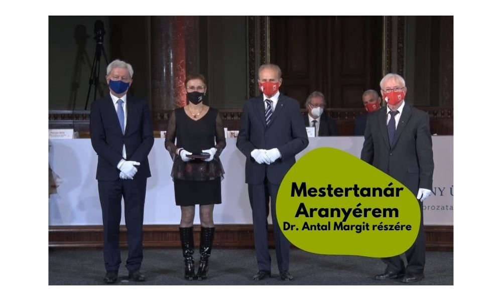 Mestertanár Aranyéremben részesült karunk oktatója